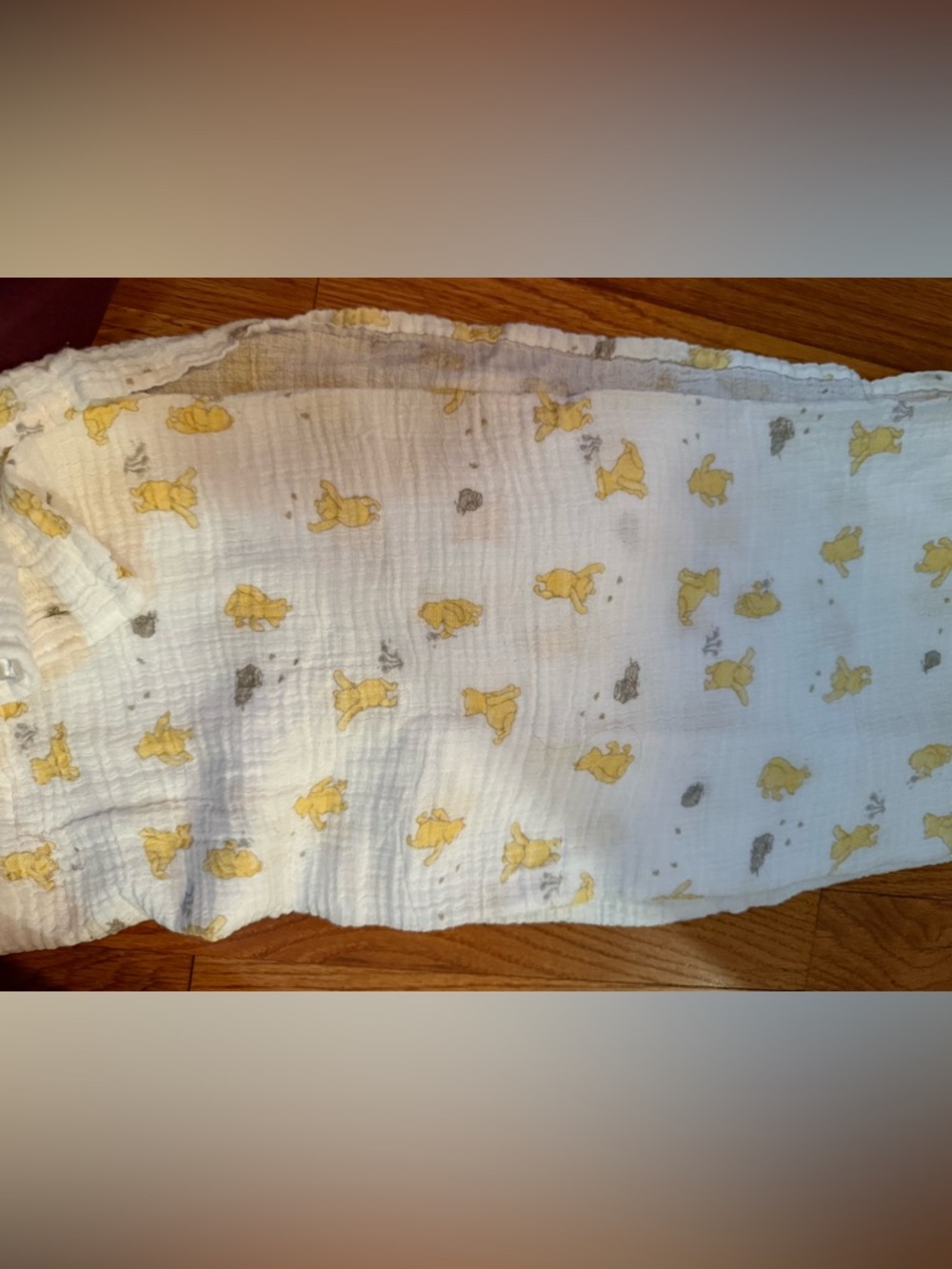 Disney Aden + Anais Winnie the Pooh Baby Blanket Muslin Swaddle